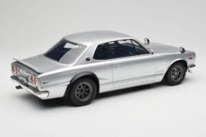 Nissan Skyline C10 2000 GT-R Argintiu Otto 1:12 G094 Rășină - imaginea 2 din 6