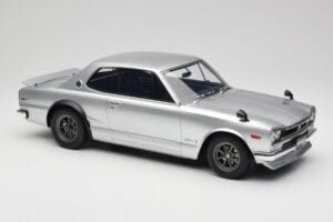 Nissan Skyline C10 2000 GT-R Argintiu Otto 1:12 G094 Rășină - imaginea 4 din 6