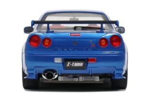 Nissan Skyline GT-R R34 NISMO Z-Tune Bayside Blue Otto 1:12 G082 Rășină - imaginea 3 din 4