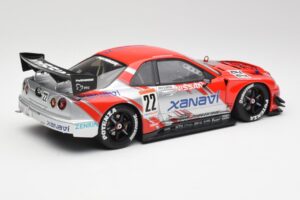 Nissan Skyline GT-R #22 M. Krumm / S. Motoyama Xanavi Nismo JGTC 2002 AUTOart 1:18 80277 Metal - imaginea 2 din 6