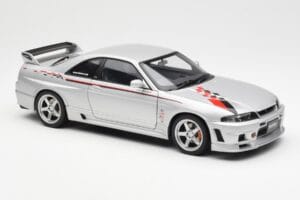 Nissan Skyline GT-R R33 R-Tune Argintiu AUTOart 1:18 77326 Metal - imaginea 6 din 8