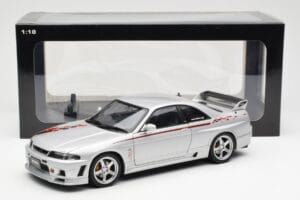 Nissan Skyline GT-R R33 R-Tune Argintiu AUTOart 1:18 77326 Metal - imaginea 8 din 8