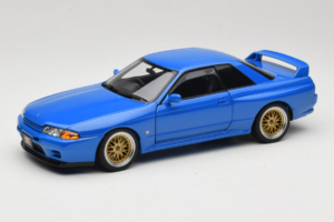 Nissan Skyline GT-R R32 V-Spec II Tuned Albastru AUTOart 1:18 77415 Metal