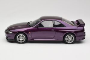 Nissan Skyline GT-R R33 V-Spec Midnight Purple Otto 1:18 OT1138 Rășină - imaginea 3 din 6