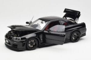 Nissan Skyline GT-R R34 NISMO Z-Tune Negru AUTOart 1:18 77355 Metal - imaginea 2 din 8