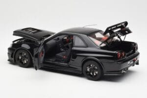 Nissan Skyline GT-R R34 NISMO Z-Tune Negru AUTOart 1:18 77355 Metal - imaginea 5 din 8