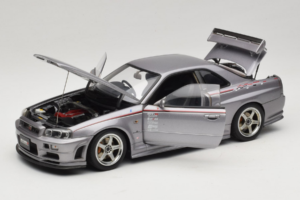 Nissan Skyline GT-R R34 Nismo S-Tune Argintiu AUTOart 1:18 77358 Metal - imaginea 2 din 8