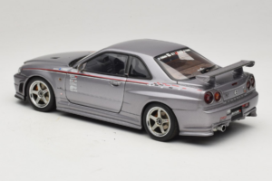 Nissan Skyline GT-R R34 Nismo S-Tune Argintiu AUTOart 1:18 77358 Metal - imaginea 7 din 8