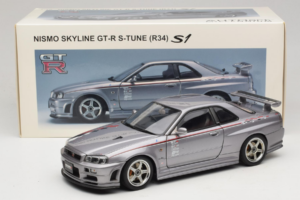 Nissan Skyline GT-R R34 Nismo S-Tune Argintiu AUTOart 1:18 77358 Metal - imaginea 8 din 8