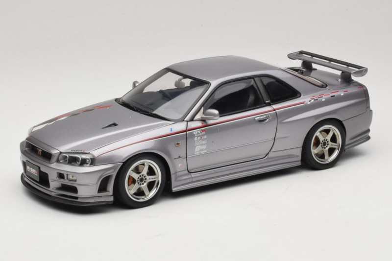 Nissan Skyline GT-R R34 Nismo S-Tune Argintiu AUTOart 1:18 77358 Metal