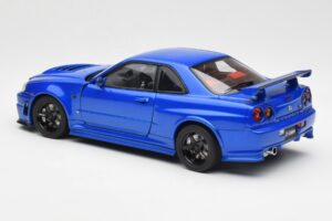 Nissan Skyline GT-R R34 NISMO Z-Tune Bayside Albastru AUTOart 1:18 77354 Compozit - imaginea 7 din 8