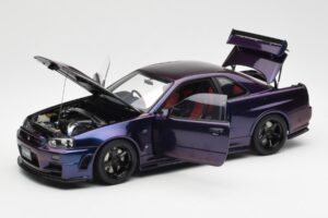 Nissan Skyline GT-R R34 NISMO Z-Tune Midnight Violet III AUTOart 1:18 77464 Compozit - imaginea 2 din 8