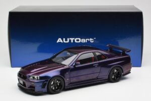 Nissan Skyline GT-R R34 NISMO Z-Tune Midnight Violet III AUTOart 1:18 77464 Compozit - imaginea 8 din 8