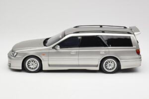 Nissan Stagea Autech WC34 260RS Sonic Silver Otto 1:18 OT471 Rășină - imaginea 3 din 6