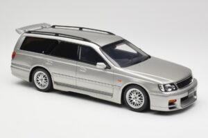 Nissan Stagea Autech WC34 260RS Sonic Silver Otto 1:18 OT471 Rășină - imaginea 4 din 6