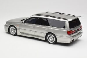 Nissan Stagea Autech WC34 260RS Sonic Silver Otto 1:18 OT471 Rășină - imaginea 5 din 6