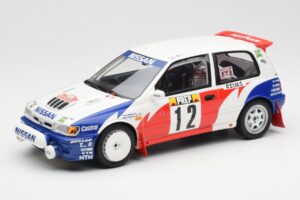 Nissan Sunny GTI-R T. Makinen / S. Harjanne Rally Monte Carlo 1992 Otto 1:18 OT461 Rășină
