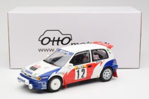Nissan Sunny GTI-R T. Makinen / S. Harjanne Rally Monte Carlo 1992 Otto 1:18 OT461 Rășină - imaginea 6 din 6