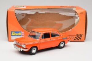 NSU 1000 TT Portocaliu Revell 1:18 08884 Metal - imaginea 8 din 8