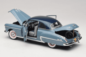 Oldsmobile 88 Albastru Grease Auto World 1:18 AWSS103/06 Metal - imaginea 5 din 8
