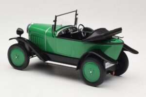 Opel 4 PS Laubfrosch Verde MCG 1:18 MCG18050 Metal - imaginea 5 din 6