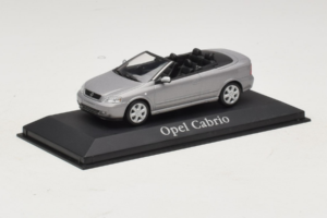 Opel Astra G Cabriolet Grey Metallic Minichamps 1:43 ASTRA001 Metal - imaginea 2 din 4