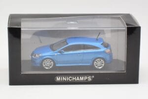 Opel Astra G OPC Blue Metallic Minichamps 1:43 403045223 Metal - imaginea 4 din 4
