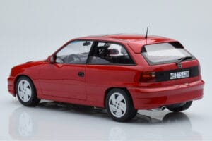 Opel Astra F GSi Roșu Norev 1:18 183672 Metal - imaginea 5 din 6