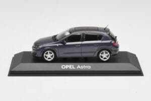 Opel Astra H Albastru Închis Minichamps 1:43 B24910027-A1 Metal