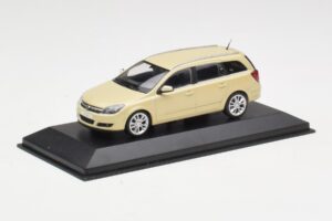 Opel Astra H Break Galben Minichamps 1:43 1799098 Metal - imaginea 2 din 4