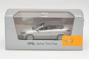 Opel Astra H Twin Top Argintiu Minichamps 1:43 403045633 Metal - imaginea 4 din 4