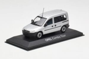 Opel Combo C Argintiu Minichamps 1:43 COMBO001 Metal - imaginea 2 din 4