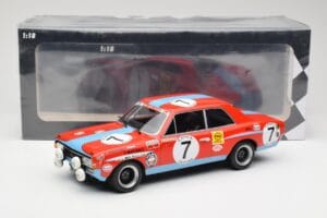 Opel Commodore A #7 N. Joossens / J. Marshall Steinmetz 24 Hours of Spa 1972 Minichamps 1:18 155724607 Metal - imaginea 6 din 6