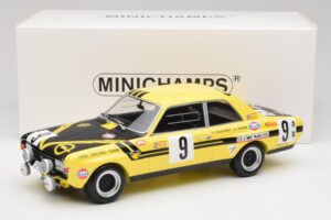 Opel Commodore A Steinmetz #9 J. Haxhe / P. Toussaint 24 Hours of Spa 1970 Minichamps 1:18 107704609 Metal - imaginea 6 din 6