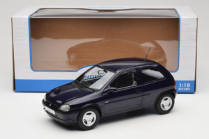 Opel Corsa B Dark Blue Metallic MCG 1:18 MCG18905 Metal - imaginea 6 din 6