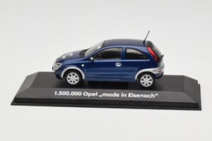 Opel Corsa C 1.5M Made in Eisenach Minichamps 1:43 OPEL003 Metal