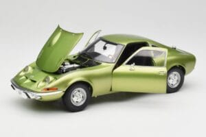 Opel GT Green Metallic Minichamps 1:18 180049029 Metal - imaginea 2 din 8