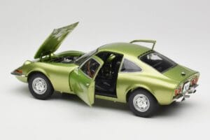 Opel GT Green Metallic Minichamps 1:18 180049029 Metal - imaginea 5 din 8