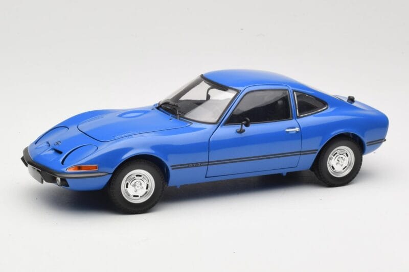 Opel GT/J Albastru Minichamps 1:18 180049023 Metal