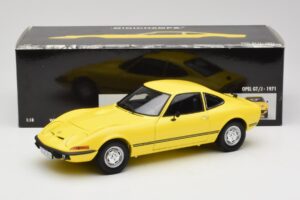 Opel GT/J Galben Minichamps 1:18 180049021 Metal - imaginea 8 din 8