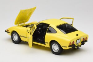 Opel GT/J Galben Minichamps 1:18 180049021 Metal - imaginea 5 din 8
