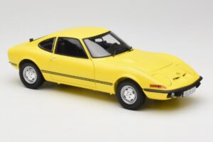 Opel GT/J Galben Minichamps 1:18 180049021 Metal - imaginea 6 din 8
