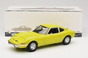 Opel GT Galben Minichamps 1:18 180049032 Metal - imaginea 8 din 8