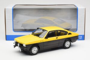 Opel Kadett C GT/E Negru Galben MCG 1:18 MCG18190 Metal - imaginea 6 din 6