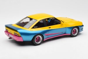 Opel Manta Galben Albastru BoS Models 1:18 BOS279 Metal - imaginea 2 din 6