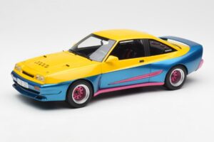 Opel Manta Galben Albastru BoS Models 1:18 BOS279 Metal