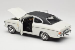 Opel Olympia A Coupe Alb Negru Revell 1:18 8446 Metal - imaginea 5 din 8