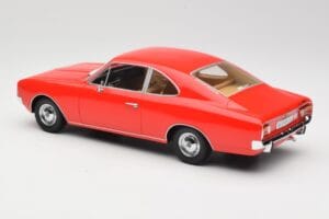 Opel Rekord C Coupe Roșu Minichamps 1:18 107047020 Rășină - imaginea 5 din 6