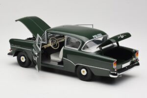 Opel Rekord P1 Polizei Minichamps 1:18 180043290 Metal - imaginea 5 din 8