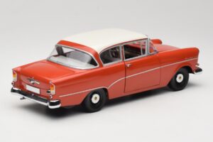Opel Rekord P1 Roșu Minichamps 1:18 180043201 Metal - imaginea 3 din 8